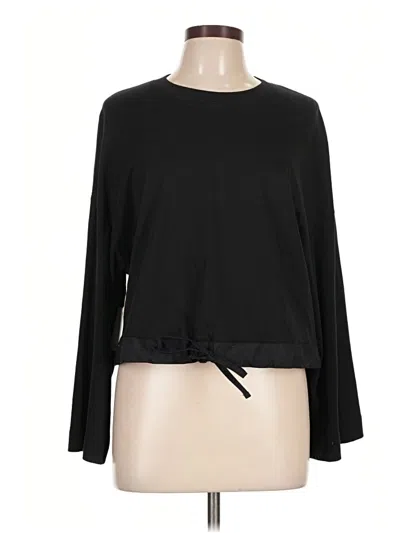 Pre-owned Wilfred Long Sleeve T-shirt In Black