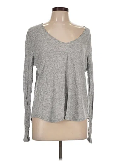 Pre-owned Wilfred Long Sleeve T-shirt In Gray