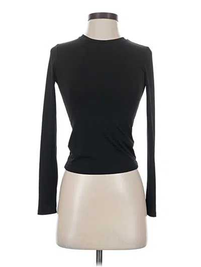 Pre-owned Wilfred Long Sleeve Turtleneck In Black