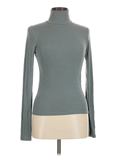 Pre-owned Wilfred Long Sleeve Turtleneck In Gray