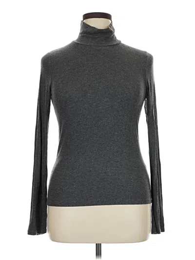 Pre-owned Wilfred Long Sleeve Turtleneck In Gray