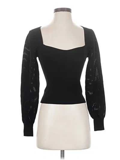 Pre-owned Wilfred Pullover Sweater In Black