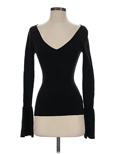 Pre-owned Wilfred Pullover Sweater In Black
