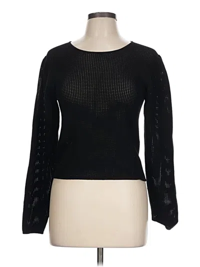 Pre-owned Wilfred Pullover Sweater In Black