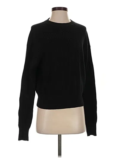 Pre-owned Wilfred Pullover Sweater In Black