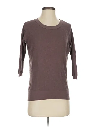 Pre-owned Wilfred Pullover Sweater In Brown