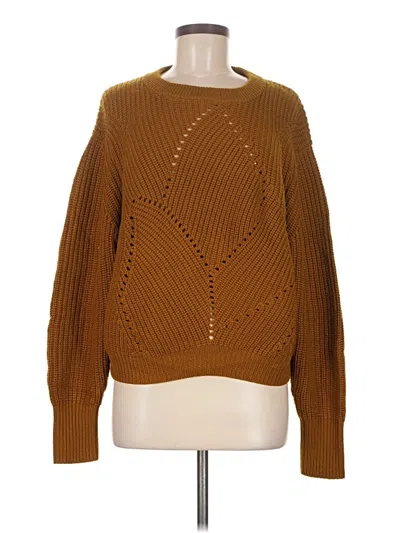 Pre-owned Wilfred Pullover Sweater In Brown