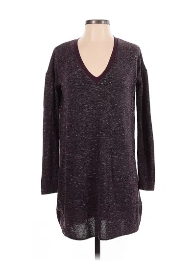 Pre-owned Wilfred Pullover Sweater In Burgundy