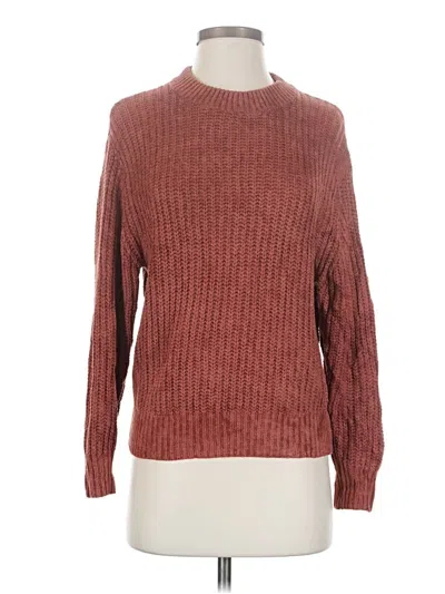 Pre-owned Wilfred Pullover Sweater In Burgundy