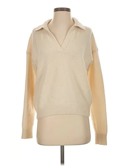 Pre-owned Wilfred Pullover Sweater In Ivory