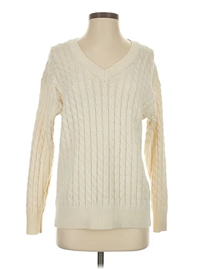 Pre-owned Wilfred Pullover Sweater In Ivory