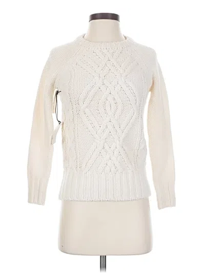 Pre-owned Wilfred Pullover Sweater In Ivory