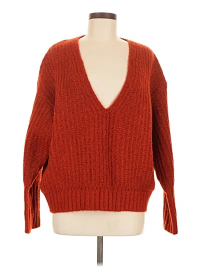 Pre-owned Wilfred Pullover Sweater In Orange