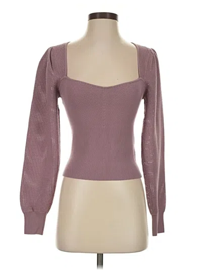 Pre-owned Wilfred Pullover Sweater In Purple