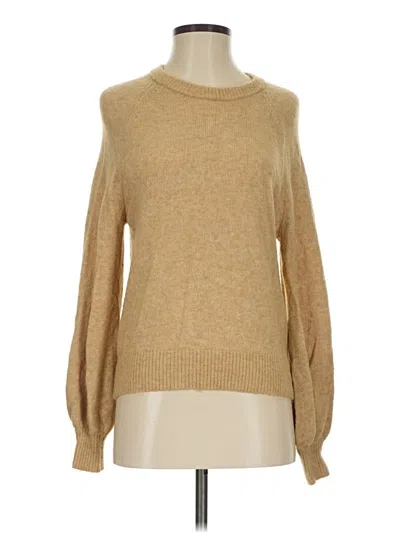 Pre-owned Wilfred Pullover Sweater In Tan