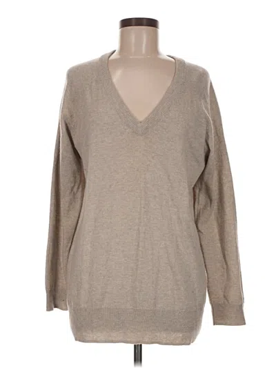 Pre-owned Wilfred Pullover Sweater In Tan