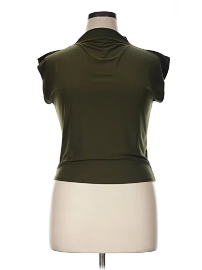 Pre-owned Wilfred Short Sleeve Top Green Cowl Neck Tops