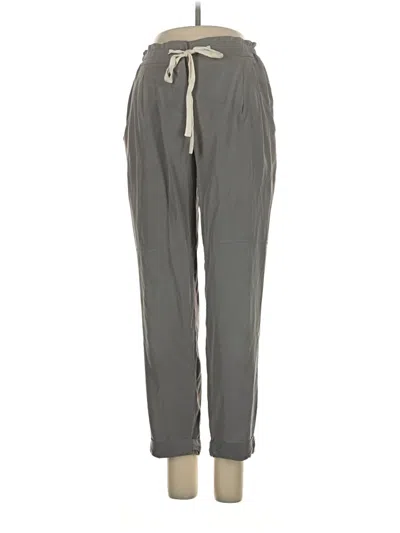 Pre-owned Wilfred Silk Pants In Gray