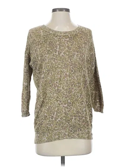 Pre-owned Wilfred Silk Pullover Sweater In Silver