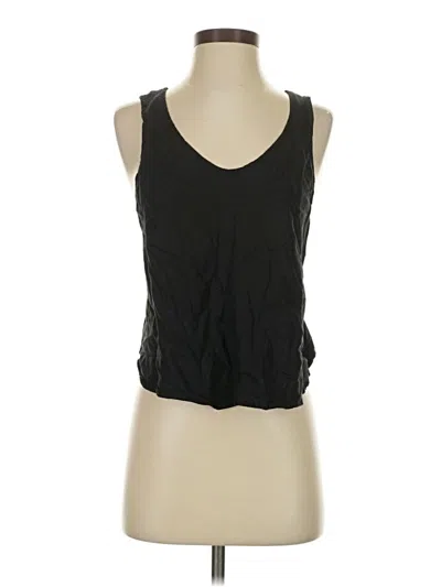 Pre-owned Wilfred Sleeveless Blouse In Black