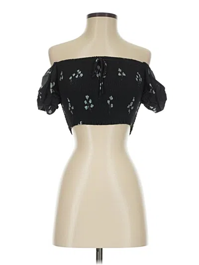 Pre-owned Wilfred Sleeveless Blouse In Black