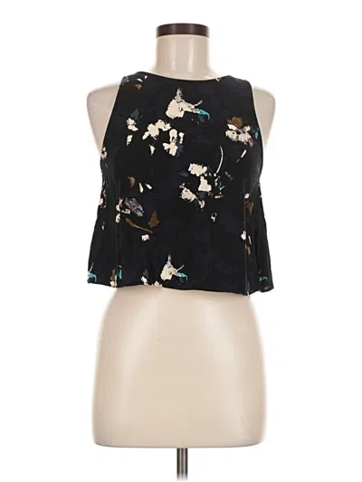 Pre-owned Wilfred Sleeveless Blouse In Black