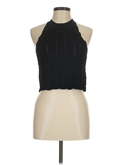 Pre-owned Wilfred Sleeveless Blouse In Black