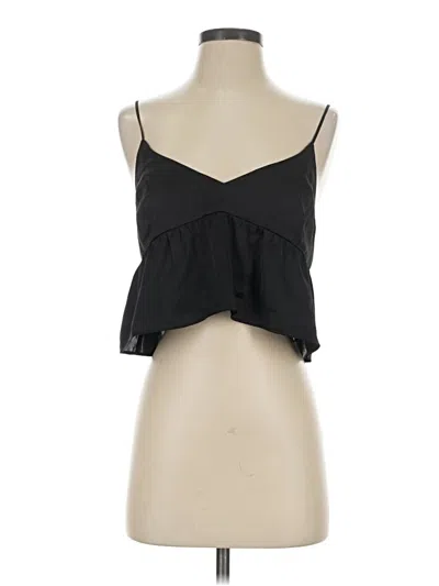 Pre-owned Wilfred Sleeveless Blouse In Black