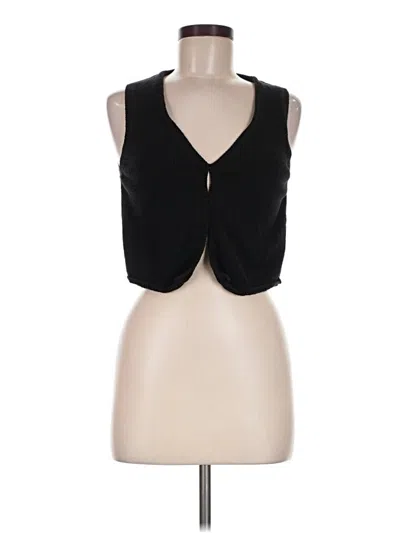 Pre-owned Wilfred Sleeveless Blouse In Black