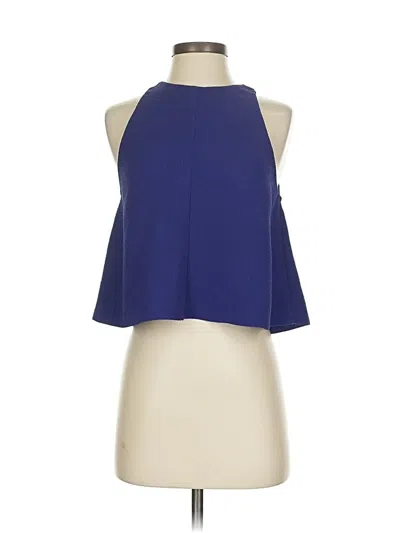 Pre-owned Wilfred Sleeveless Blouse In Blue