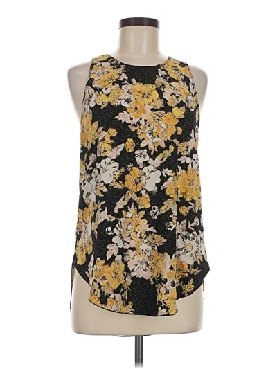 Pre-owned Wilfred Sleeveless Blouse In Gold