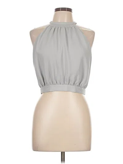 Pre-owned Wilfred Sleeveless Blouse In Gray