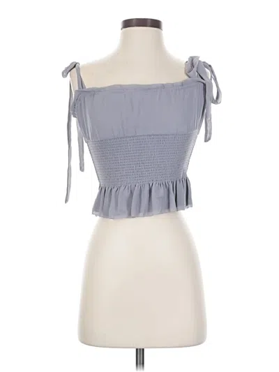 Pre-owned Wilfred Sleeveless Blouse In Gray