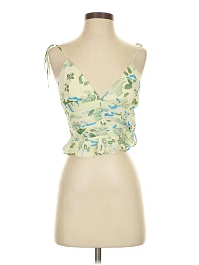 Pre-owned Wilfred Sleeveless Blouse In Green