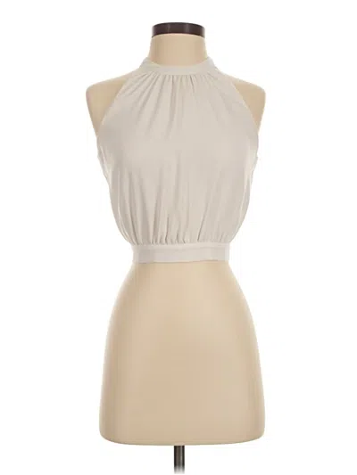 Pre-owned Wilfred Sleeveless Blouse In Ivory