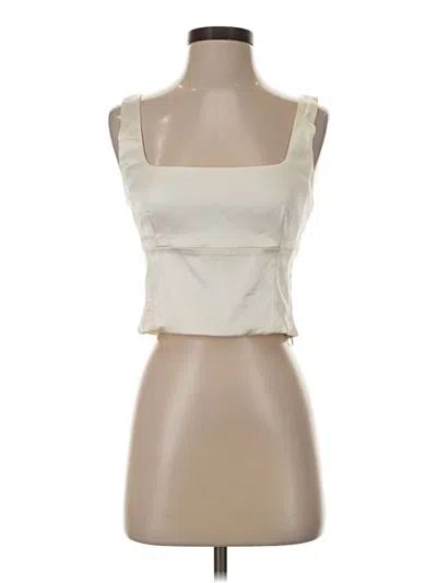 Pre-owned Wilfred Sleeveless Blouse In Ivory