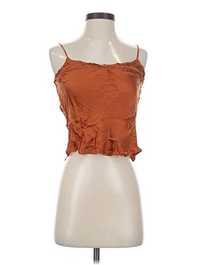 Pre-owned Wilfred Sleeveless Blouse In Orange