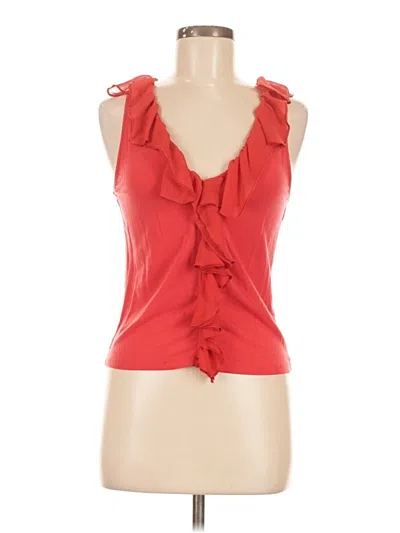 Pre-owned Wilfred Sleeveless Blouse In Red