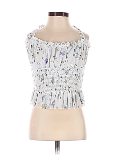Pre-owned Wilfred Sleeveless Blouse In White