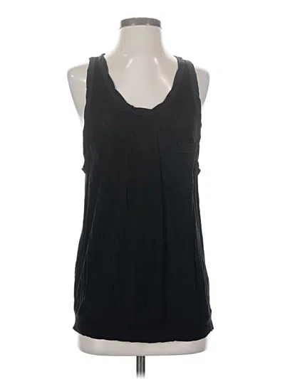 Pre-owned Wilfred Sleeveless Top Black Halter Neckline Tops