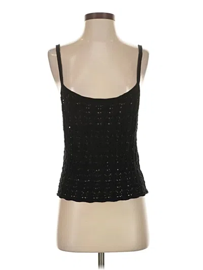 Pre-owned Wilfred Sleeveless Top Black Square Neckline Tops