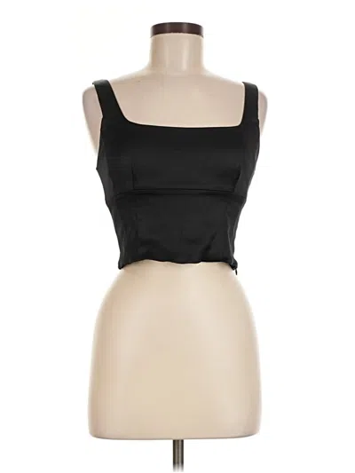 Pre-owned Wilfred Sleeveless Top Black Square Neckline Tops