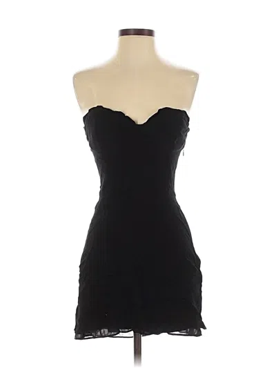 Pre-owned Wilfred Sleeveless Top Black Strapless Neckline Tops
