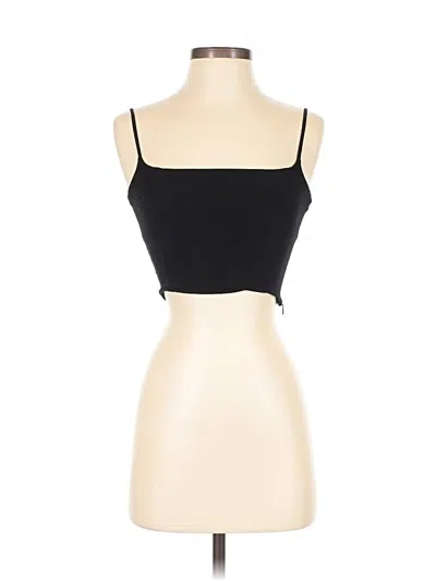 Pre-owned Wilfred Sleeveless Top Black Strapless Neckline Tops
