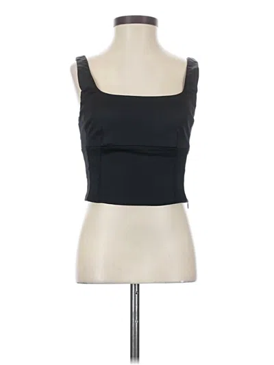 Pre-owned Wilfred Sleeveless Top Black Strapless Neckline Tops
