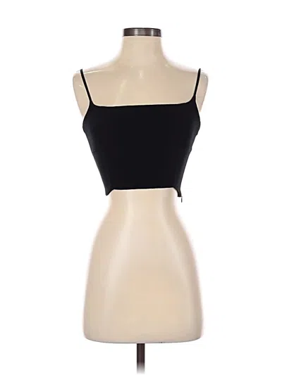 Pre-owned Wilfred Sleeveless Top Black Strapless Neckline Tops