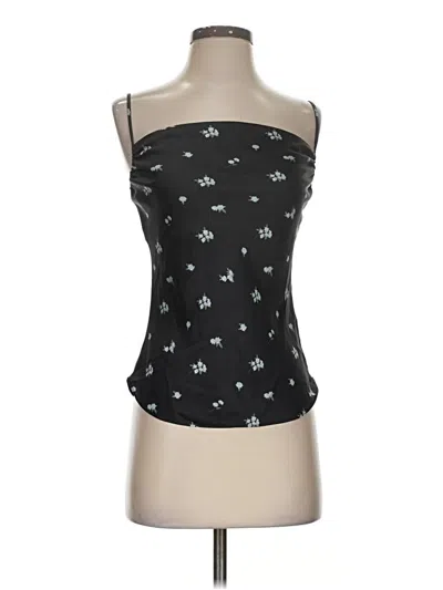 Pre-owned Wilfred Sleeveless Top Black Strapless Neckline Tops