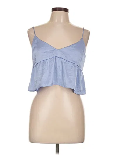 Pre-owned Wilfred Sleeveless Top Blue Sweetheart Neckline Tops