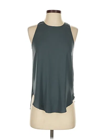 Pre-owned Wilfred Sleeveless Top Gray Halter Neckline Tops