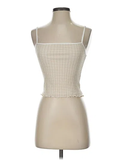 Pre-owned Wilfred Sleeveless Top Ivory Strapless Neckline Tops